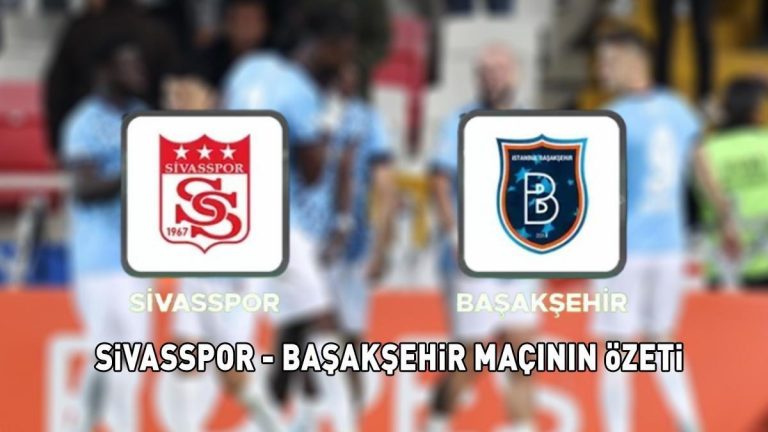 SONUÇ SİVASSPOR 1-2 BAŞAKŞEHİR | Süper Lig tablosu: Başakşehir ligde dördüncü galibiyetini alarak puanını 13’e çıkardı